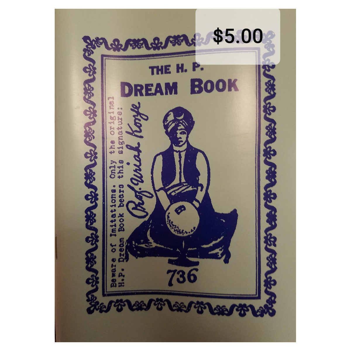 The H. P. Dream Book